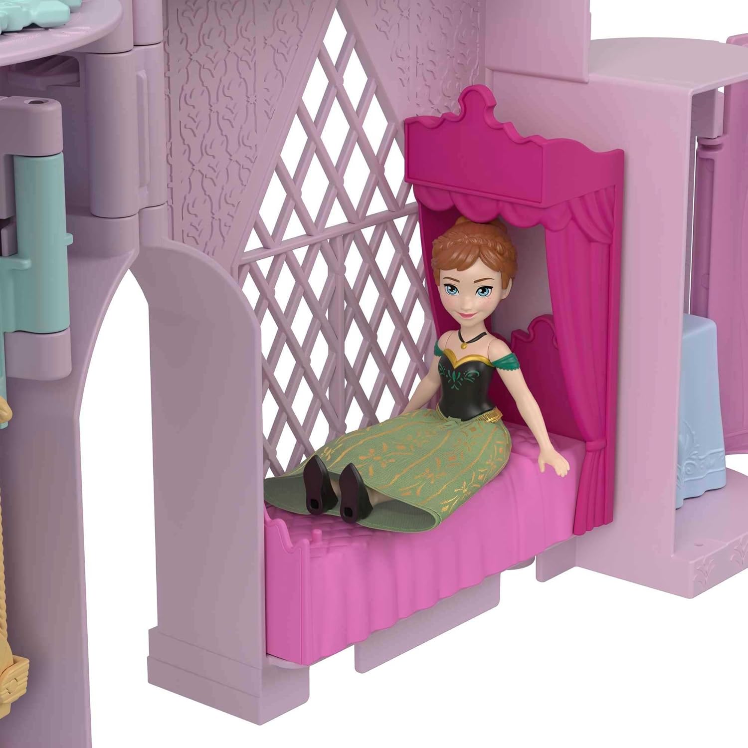 Mattel Disney Frozen Toys Storytime Stackers Anna's Arendelle Castle Stackable Doll House