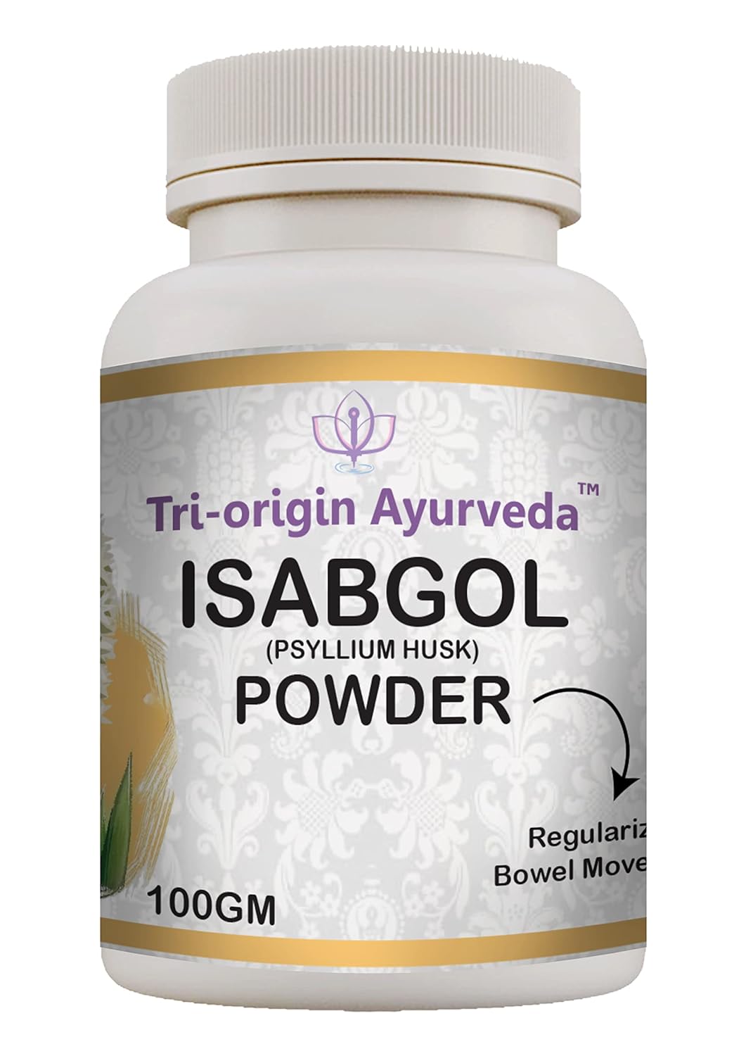 tri-origin ayurveda isabgol powder - 100 gms