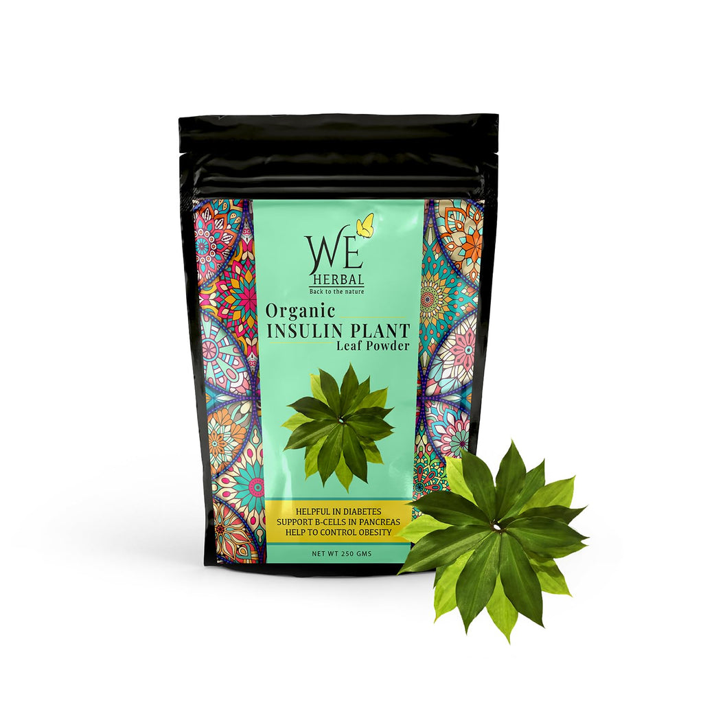Insulin Plant Leaf Powder Pure insulin plant powder for control Improves Insulin Production (250 gms)