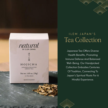 ILEM JAPAN Hojicha Tea Bags