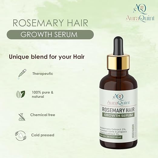 AuraQuint Redensyl Rose Mary Anagain Advanced Hair Growth Serum - 30 ml