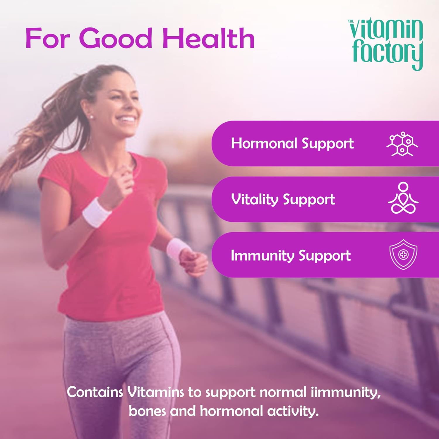 The Vitamin Factory Multivitamin For Women |Multimineral, Ginseng, Grape Seed Extract |Boost Immunity, Energy, and Skin Health- 90 Vegetable Tablets