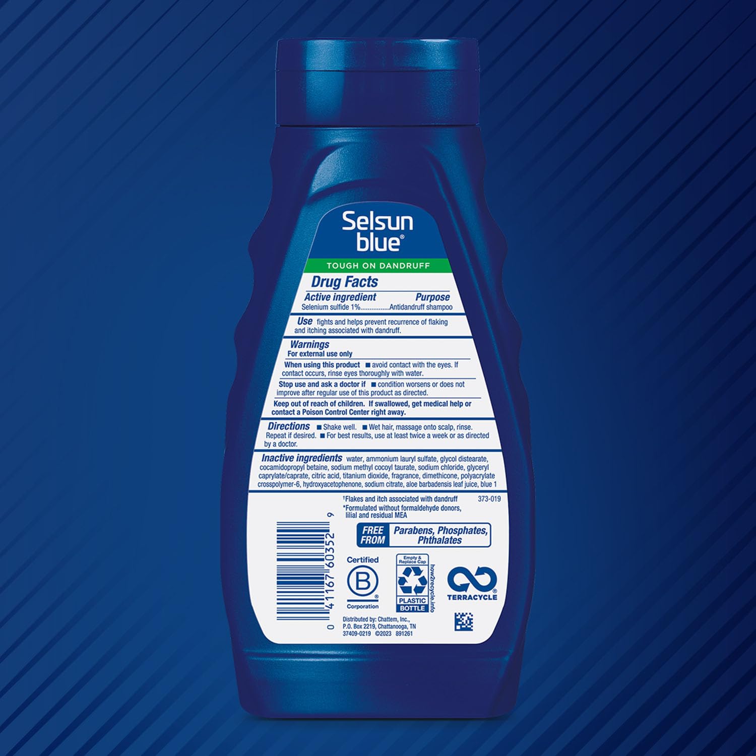 Selsun Blue Moisturizing Dandruff Shampoo - 325ml