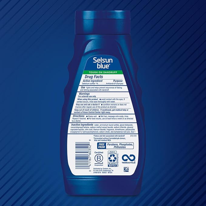 Selsun Blue Moisturizing Dandruff Shampoo - 325 ml