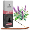 Simply Vedic Patchouli Incense Sticks Pack Charcoal-Free