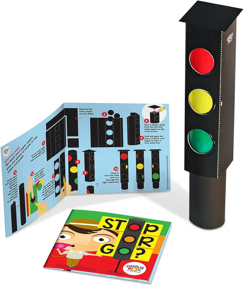 Genius Box Play some Learning Transport Express Activity Kit,Paper,Multicolor  30 Activity Kit