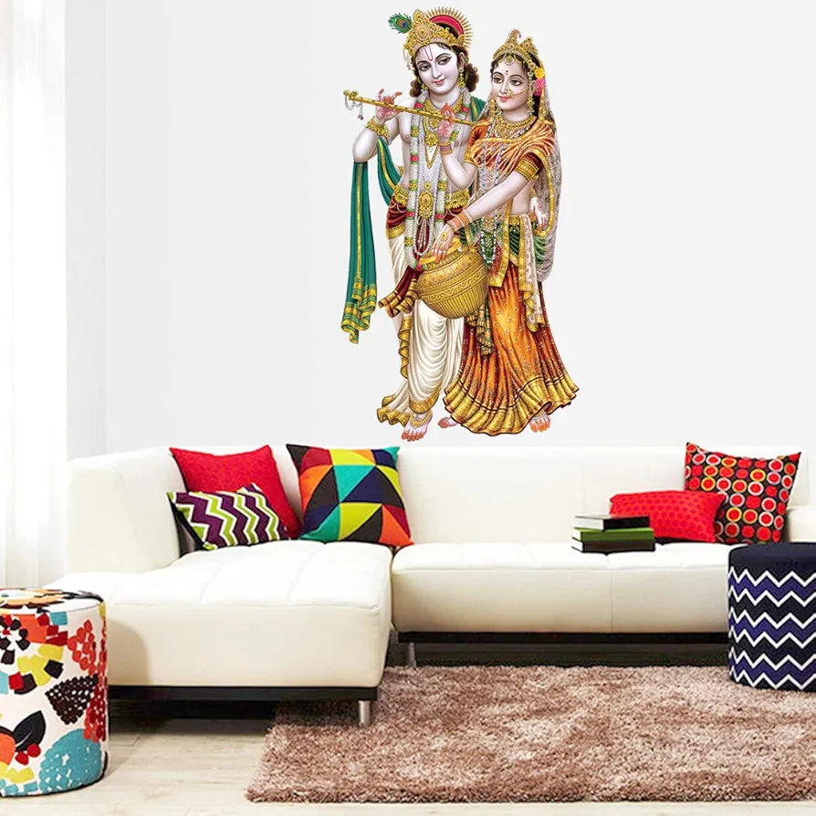Rangoli White Glossy Vinyl Wall Sticker Premium Self-Adhesive Waterproof Parent-7 Design-8