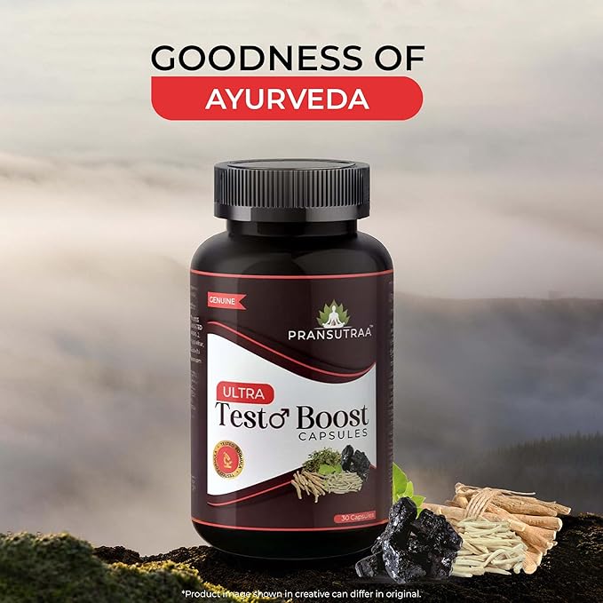 Pransutraa Ultra Testoboost Capsules 500mg - 30 caps