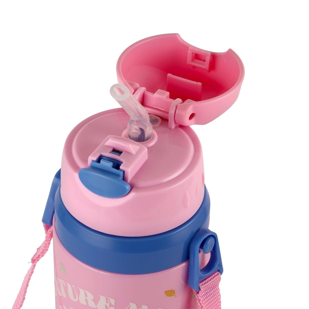 CELLO Kidzbee Autumn 600 Daisy Duck Design Insulated Kids Sipper Water Bottle 600 ml