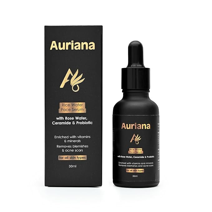 Auriana Skin Brightening Rice Water Hydrating Face Serum - 30 ml