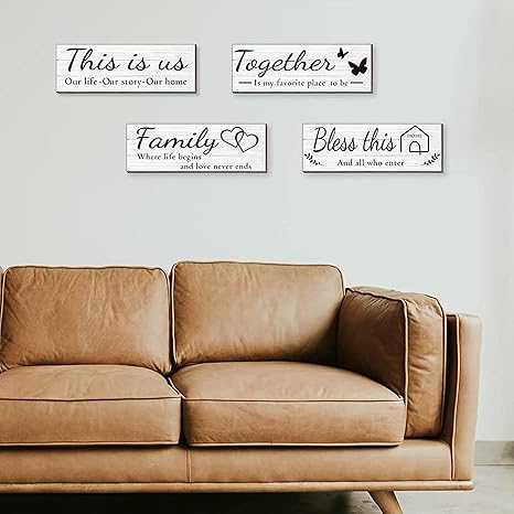Angel Infinite Family Quotes Wooden Wall Hanging Wall Hanger For Home Decor Wall Art