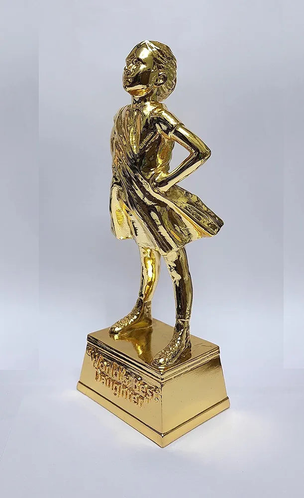 Gold Art India Gold Plated Figurine for Daughter World's Best Daughter