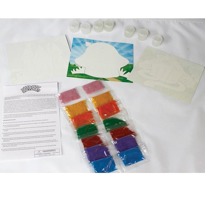 ToyKraftt Sand Art Pictures Activity Toys for 3+ Year Old Boys Girls Gift for Girls Boys