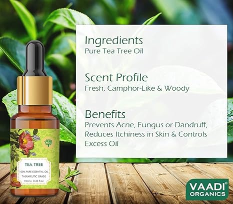 Vaadi Herbals Tea Tree Essential Oil - 10 ml