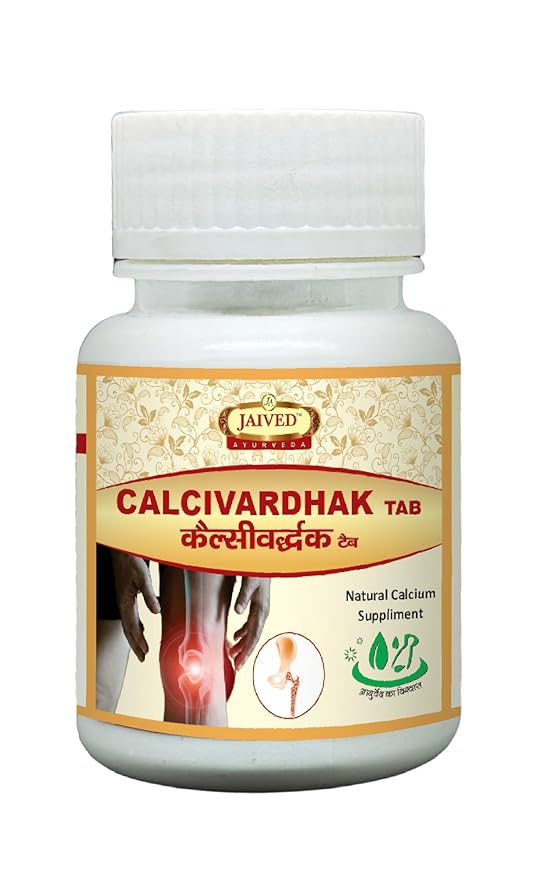 Jaived Ayurveda Calcivardhak Tablets | 40 Tabs | Pack of 2
