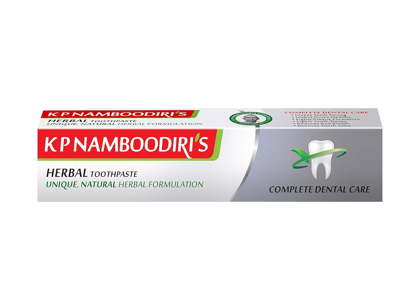 K.P. Namboodiri S Herbal Toothpaste - 150 gms(Pack of 2)