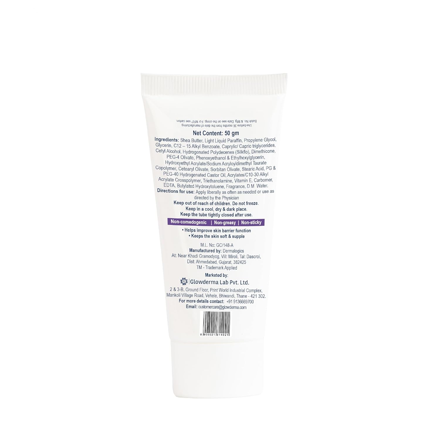Moiz Daily Moisturizing Cream for Face & Body | Formulated with 9 Moisturizers | Suitable for Sensitive Skin | Paraben free & Cruelty free-50g