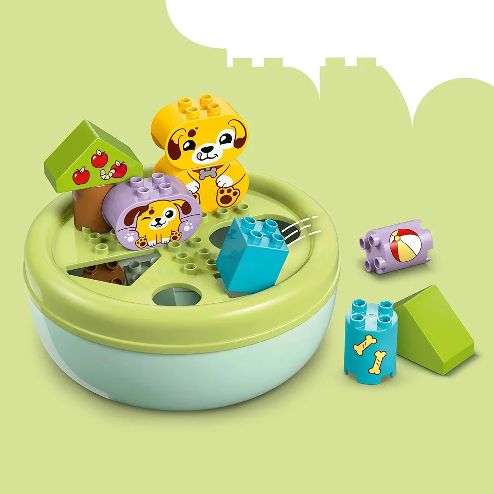 Lego Duplo My First Shape Sorter: Puppy House Toddler Learning Toy 10441 Building Blocks Toys for Gift for Boys and Girls