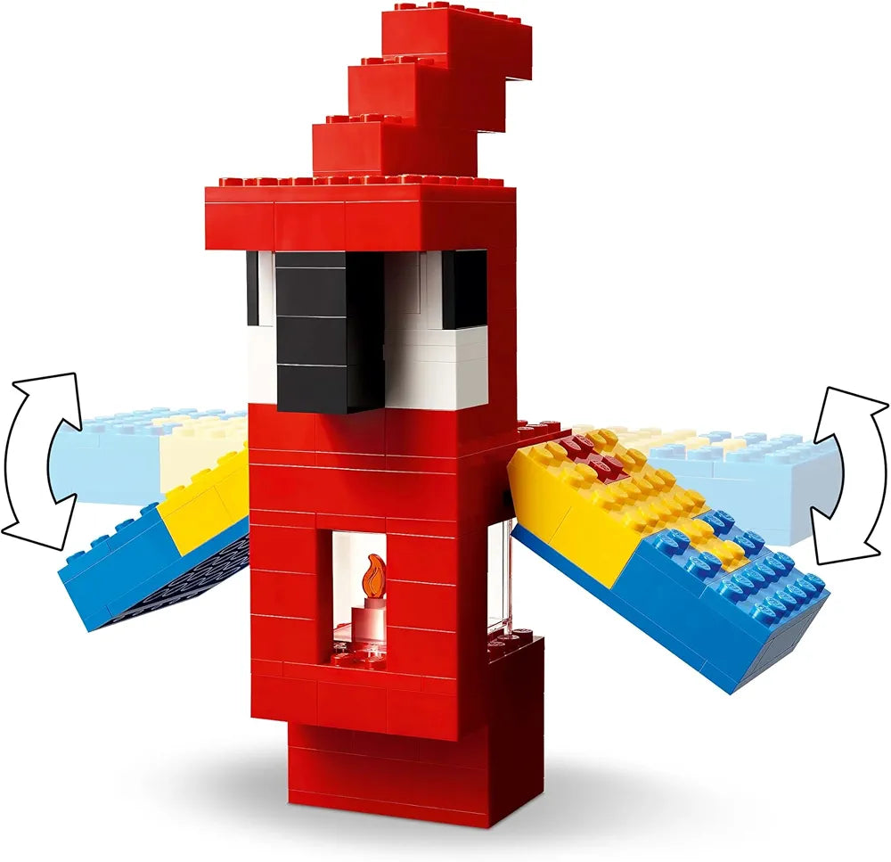 Lego Minecraft The Parrot Houses Buildable Video-Game Set 21282 Building Blocks Toys for 8+ Gift for Boys and Girls