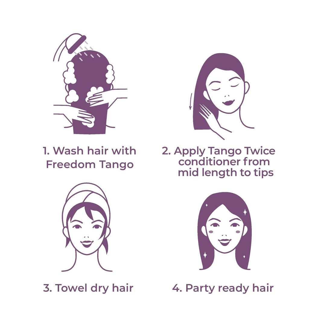 Zilch Tango Twice Conditioner for Relaxed Hair - 200 ml
