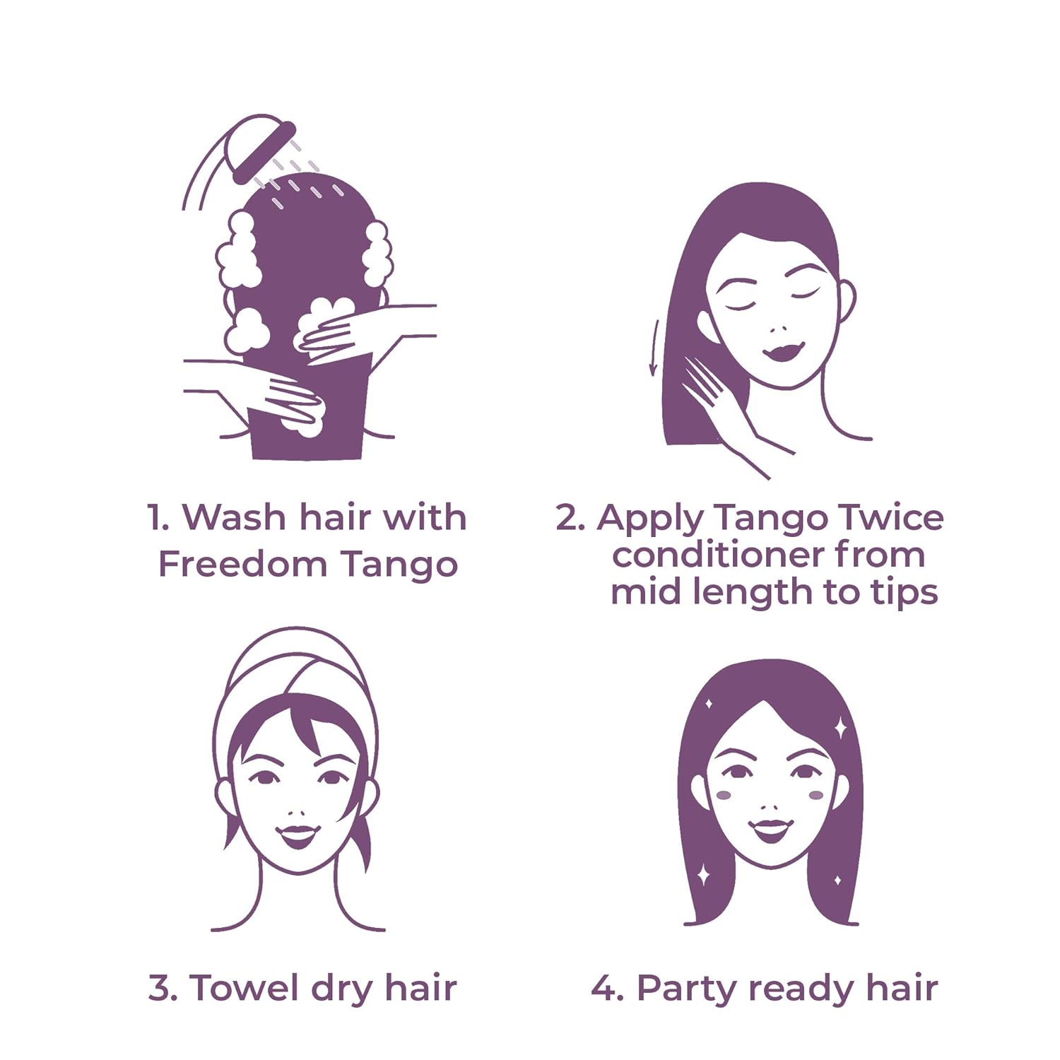 Zilch Tango Twice Conditioner for Relaxed Hair - 200 ml