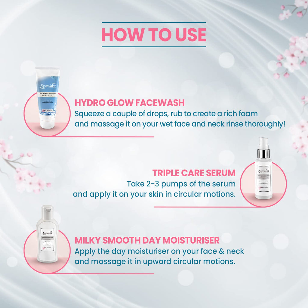 Spawake Skin Care Brightening Combo