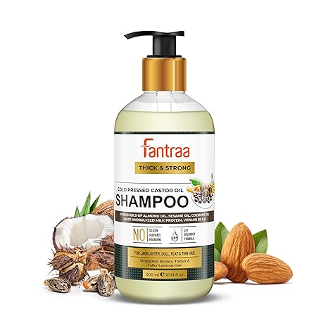 Fantraa Castor Oil Shampoo - 300 ml