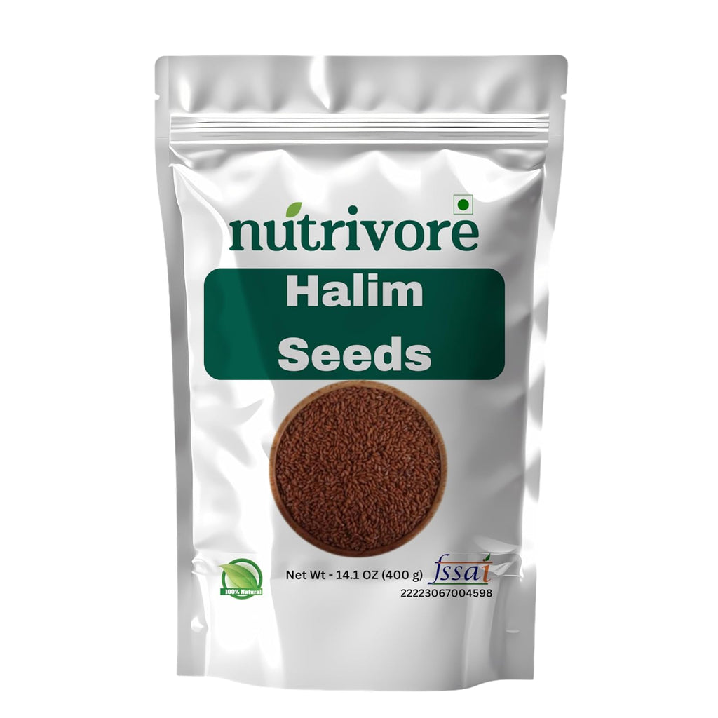 Nutrivore Halim Seeds, Garden Cress Aliv Seeds, Raw and Natural, 1 Kg