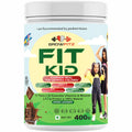 Growfitz FitKid | Natural Healthy Everyday Meal for Kids 2-18 | No Added Sugar | Supports Bone Strength, Immunity, Brain Development | 6.3g Protein | Almonds, Walnut, Ragi, Bajra (400g, Chocolate)