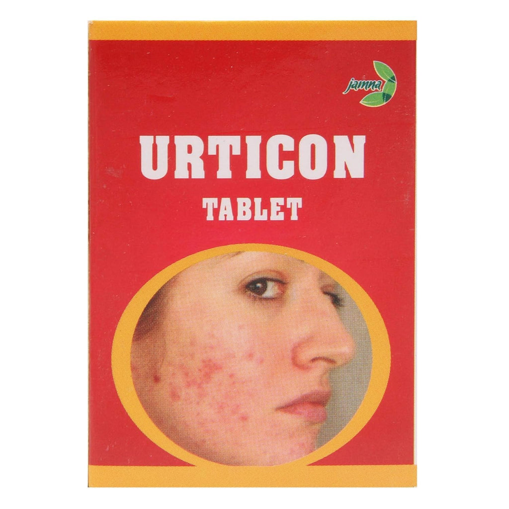 Jamna Herbal Urticon Tablet - 60 Tabs | Pack of 2