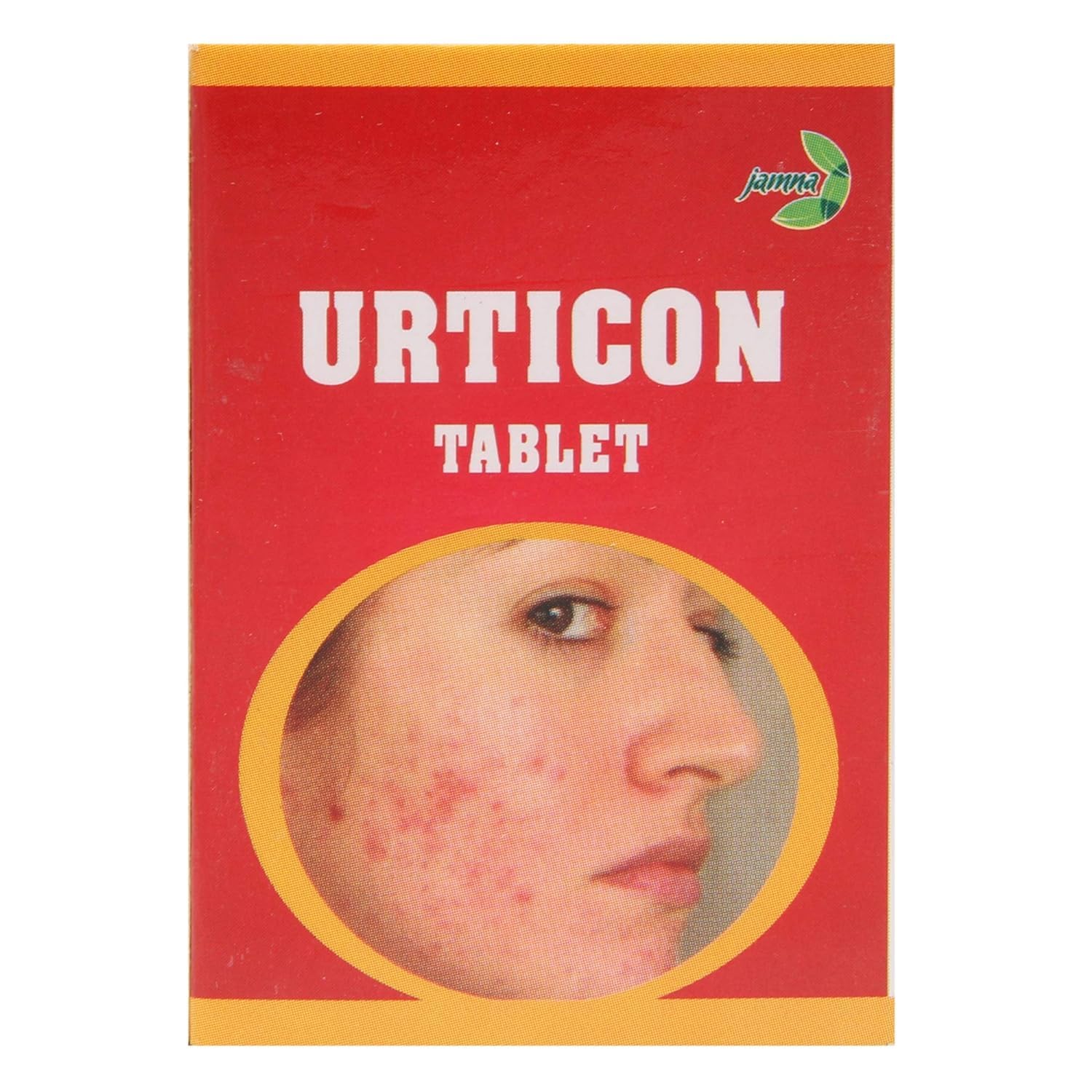 Jamna Herbal Urticon Tablet - 60 Tabs | Pack of 2