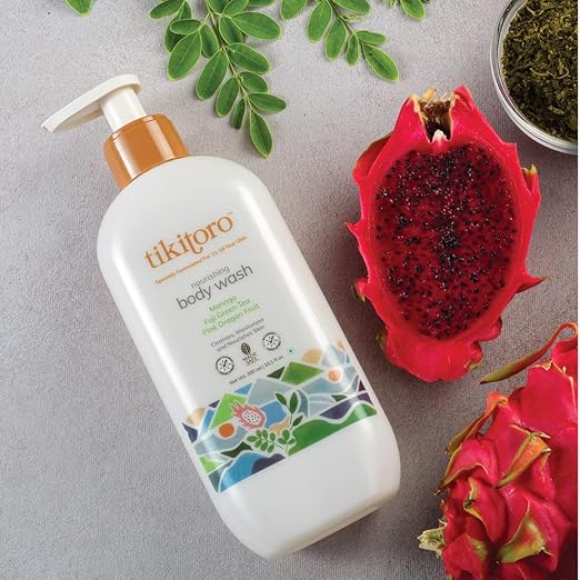 Tikitoro Teens Nourishing Body Wash Age: 11+ Years - 300 ml Each (Pack of 2)