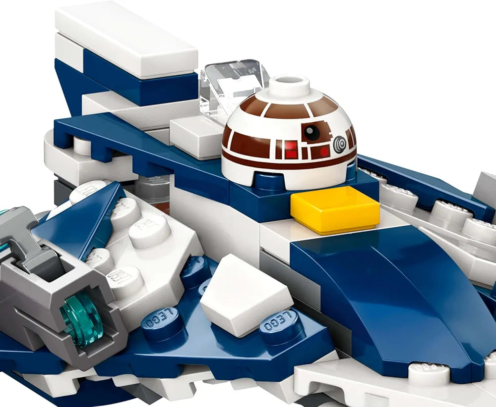 Lego Star Wars Plo Koon’s Jedi Starfighter Microfighter Building Toy 75400 Building Blocks Toys for 6+ Gift for Boys and Girls