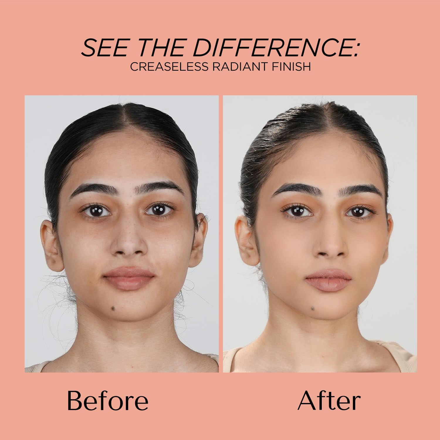 BELLAVITA Hydmatte FX - Airbrush Liquid Foundation with SPF 50 and PA ++++ for Radiant Finish | Infused with Hyaluronic Acid & Niacinamide| 16 hour oil control | Creaseless, Smooth Finish | Lightweight & Long-Lasting Formula | Soft Ivory | 30 ML