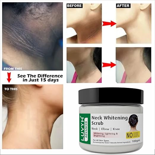 Luvyh Neck-Elbow & Knee-Feet Brightening Scrub - 100 gms