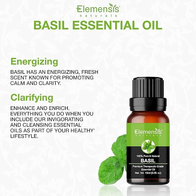 Elemensis Naturals Basil Essential - 15 ml
