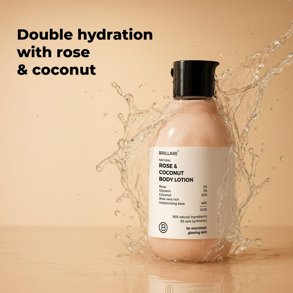 Brillare Rose & Coconut Body Lotion - 200ml