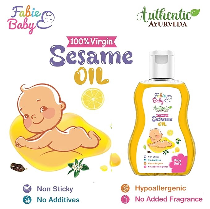 Fabie Baby Imported Olive Oil for Baby Massage - 200 Ml