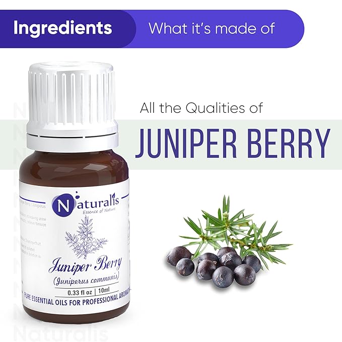 Naturalis Essence of Nature Juniper Berry Essential Oil - 10 ml
