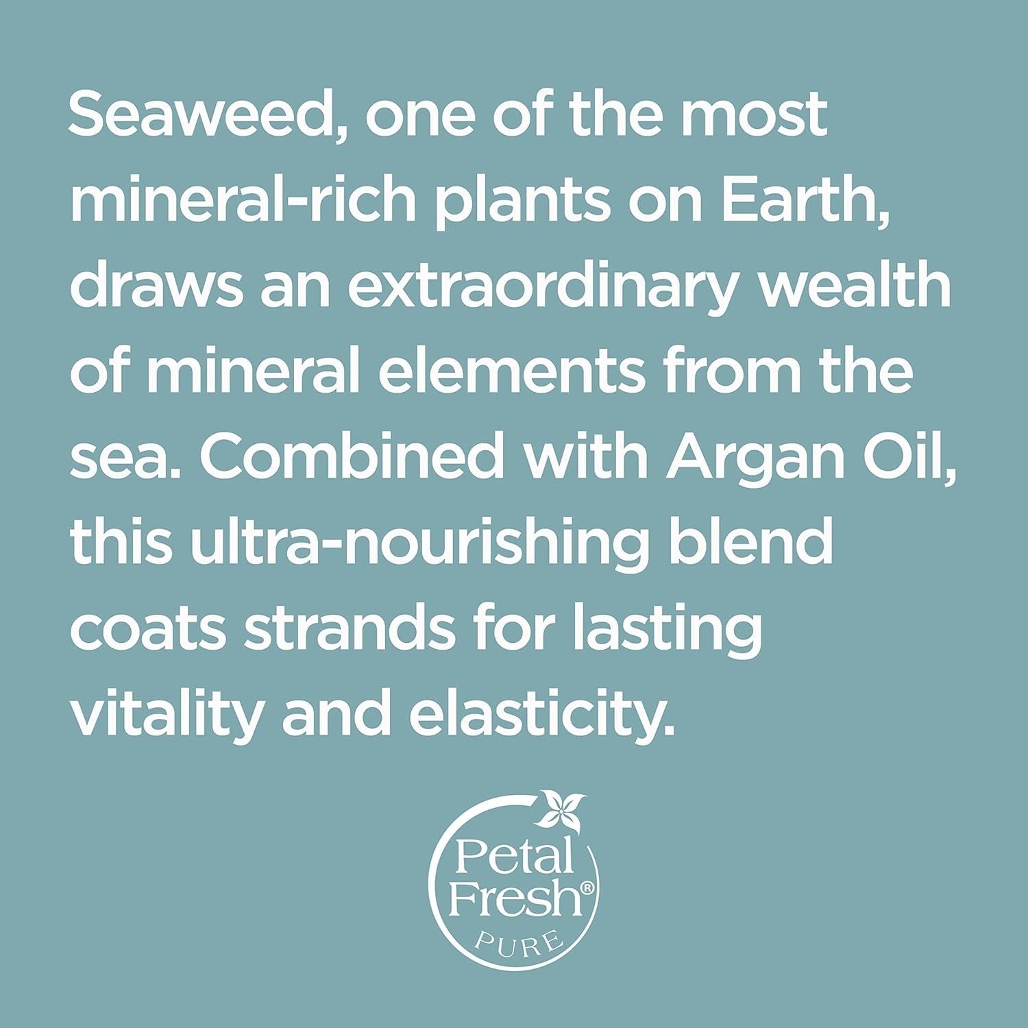 Petal Fresh Strengthening Seaweed & Argan Oil Conditioner - 355 ml