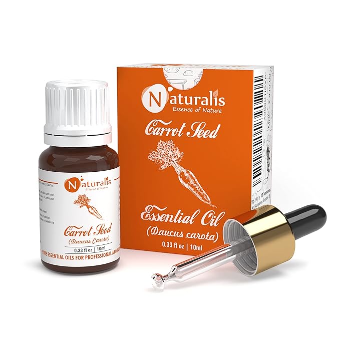 Naturalis Essence of Nature Carrot Seed Essential Oil for Skin - 10 ml