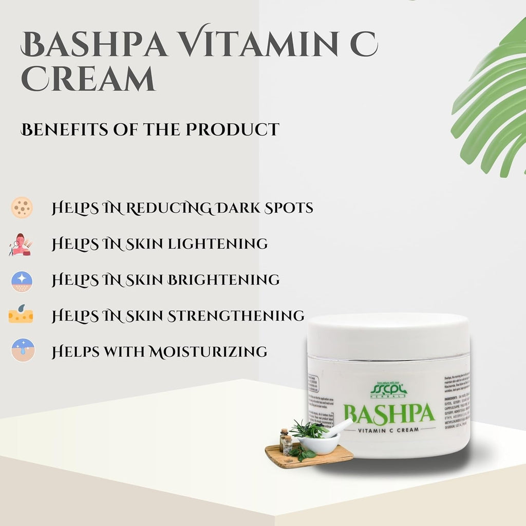 Sscpl Herbals Bashpa Vitamin C Cream - 50 gms (Pack of 2)