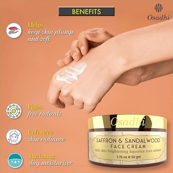 Osadhi Skin Brightening Face Cream – Sandalwood - 50 gms
