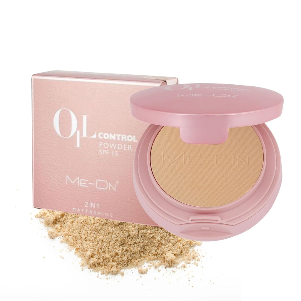 ME-ON Oil Control Compact 2 in 1 (Shade 21 - Natural Beige)