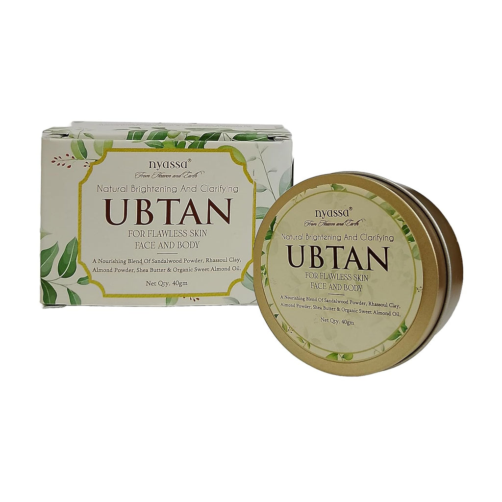 Nyassa Natural Brightening and Clarifying Ubtan for Flawless Skin Face & Body - 40 Gms
