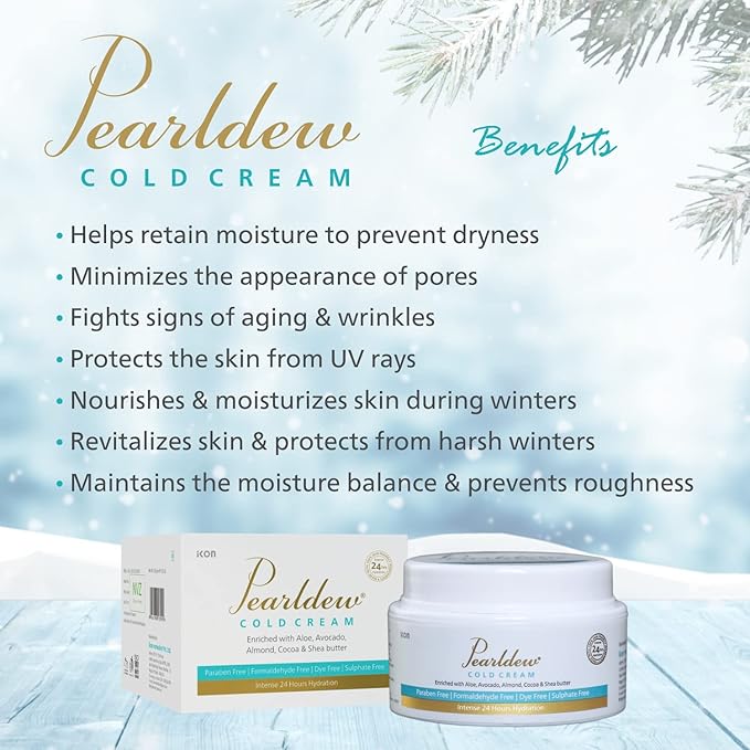 Pearldew Cold Cream - 50 Gms | Pack of 2