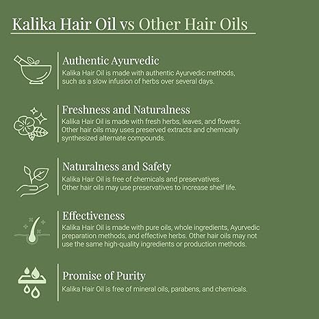 Satthwa Kalika Hair Oil - 150 ml (Pack of 2)
