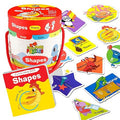 The Book Tree Shapes Puzzle Box for Kids I Educational Toy for Kids Age 2+ I 20 Shaped Jigsaw Puzzle Pieces