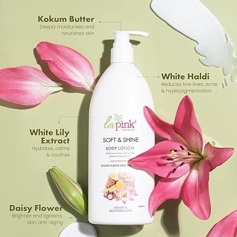 La Pink Young Forever Soft & Shine Body Lotion - 450 ml