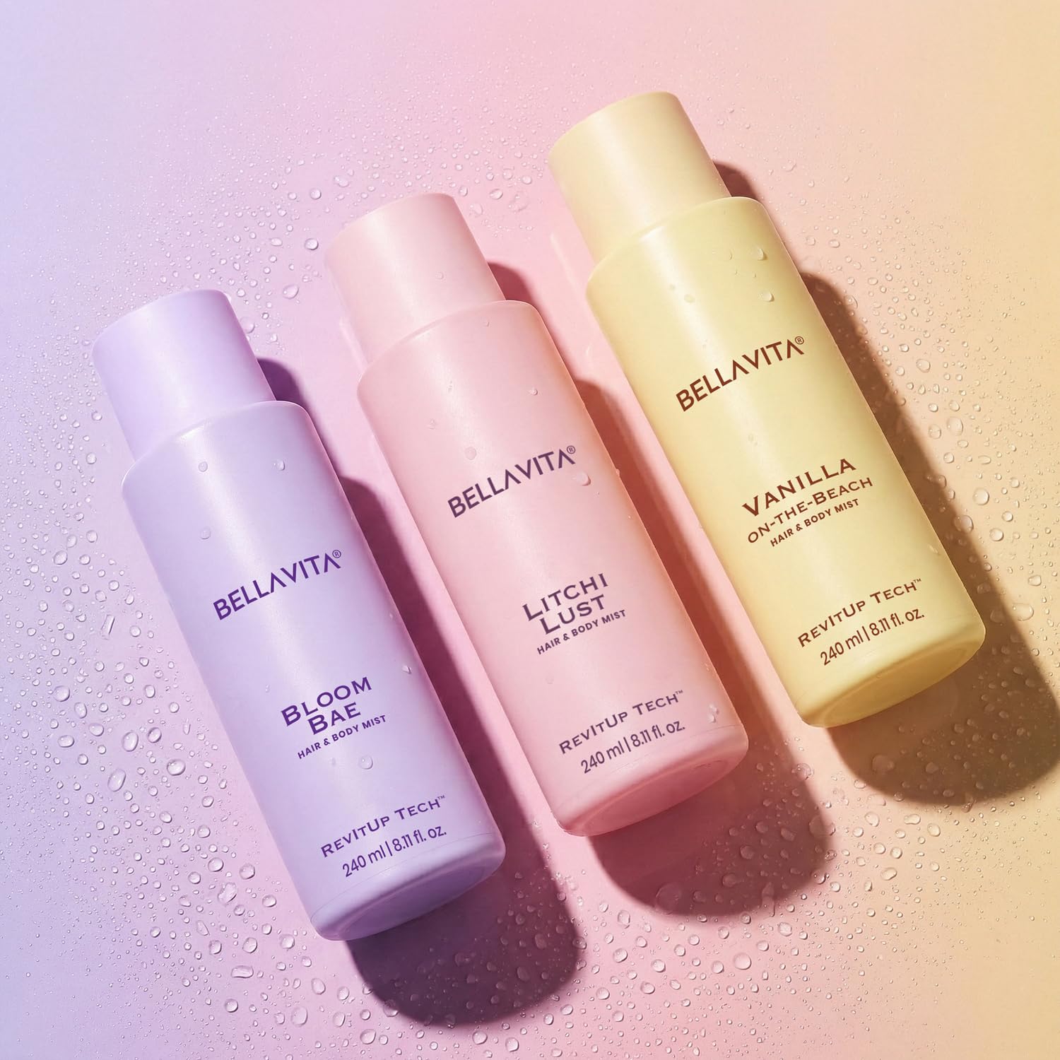 Bellavita Bloom Bae | 2 in 1 Hair and Body Mist | 240ml | Long Lasting Premium Body Mist for Woman, Girl | Water based formulation